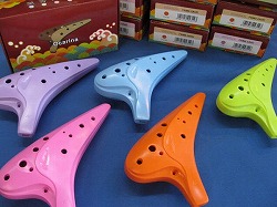 (フォーカリンク)プラスチックオカリナ アルトC管【良質な音色】