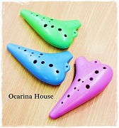 ついに入荷!プロ御用達のプラスチックオカリナ AC アルトC管