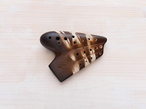 Focalinkダブルオカリナ 漆仕上げ