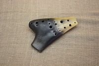 (工房悠)新ダブルオカリナ 半炭化仕上げ ソプラノG管