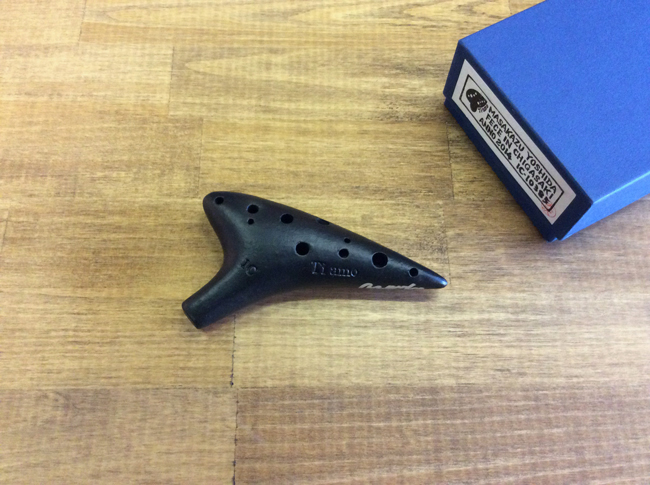 大沢聡が選定!(Tiamo)オカリナ黒陶プロモデル 大沢セレクション 合奏用 ソプラノC管