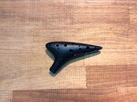 大沢聡が選定!(Tiamo)オカリナ黒陶プロモデル 大沢セレクション 合奏用 ソプラノC管