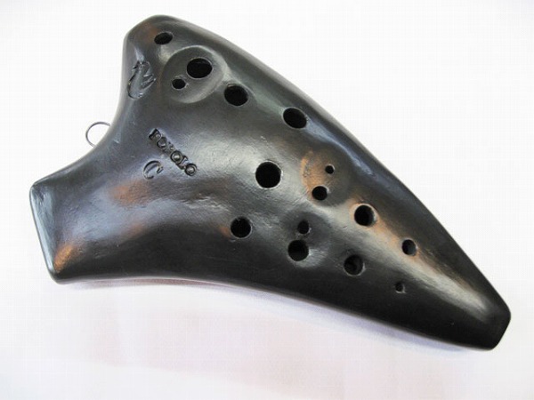 (POPOLO)ダブルオカリナ コンチェルト アルトC管 <<良品>>