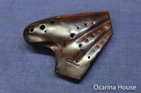 オオサワオカリナ(トリプル)アルトF管【漆仕上げ】1