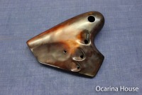 オオサワオカリナ(トリプル)アルトF管【漆仕上げ】