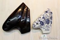 オオサワオカリナ(トリプル)アルトF管【漆仕上げ】